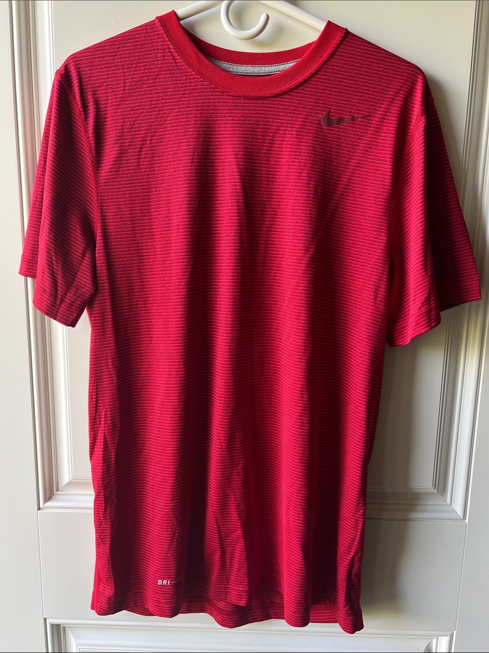 Nike Men’s Red Short Sleeve Dri-FIT Training Tee